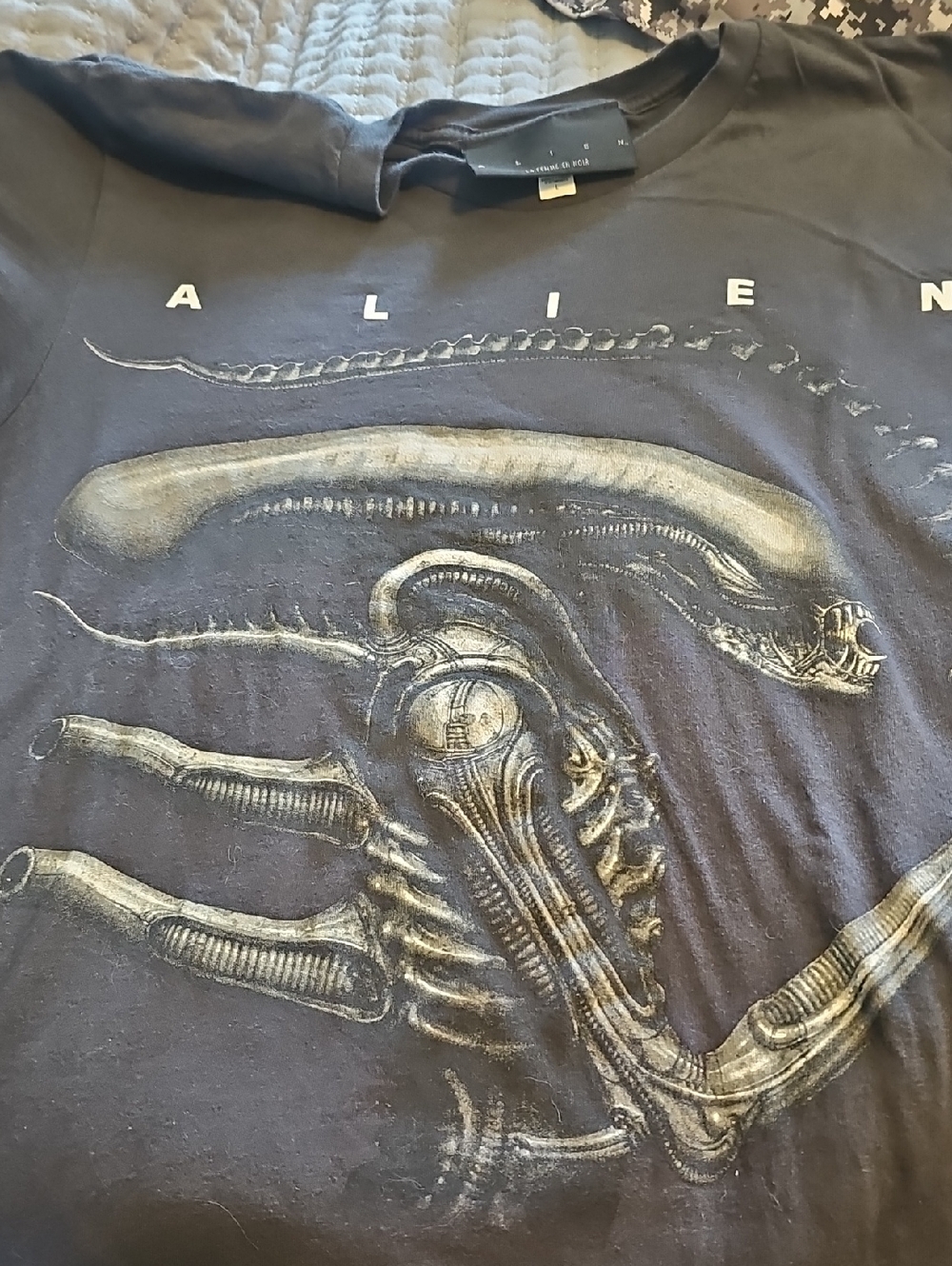 Unisex Alien licensed Xenomorph T-shirt La Femme En Noir xl